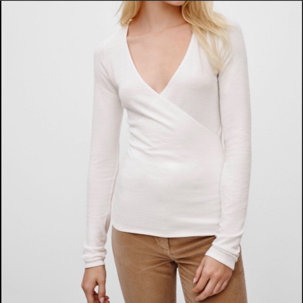 Wilfred free sharipova wrap sz xs in white